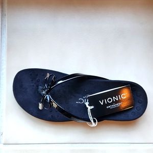 New Women's Vionic Orthaheel Bella II, Black, Size 5